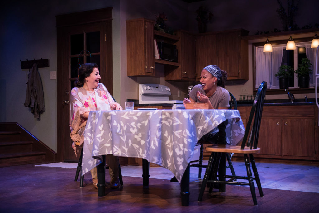 Isabel Quintero and Marti Gobel featured in THE ROOMMATE by Jen Silverman, a 2019-20 Renaissance Theaterworks' production