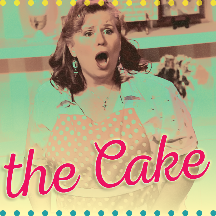 Renaissance Theaterworks 2021-22 season: logo for THE CAKE by Bekah Brunstetter